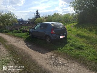 2012 Renault Sandero I, синий, 415000 рублей, вид 4