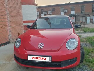 2014 Volkswagen Beetle II (A5), красный, 1050000 рублей, вид 1