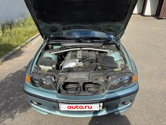 2001 BMW 3 серии 320i IV (E46) Рестайлинг, зелёный - вид 8