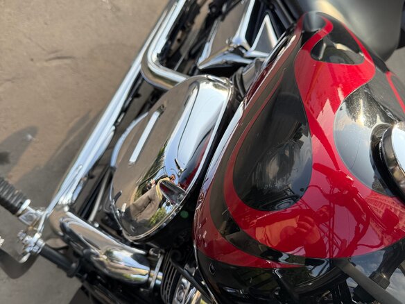 2004 Honda Shadow 750, чёрный, 410000 рублей - вид 4