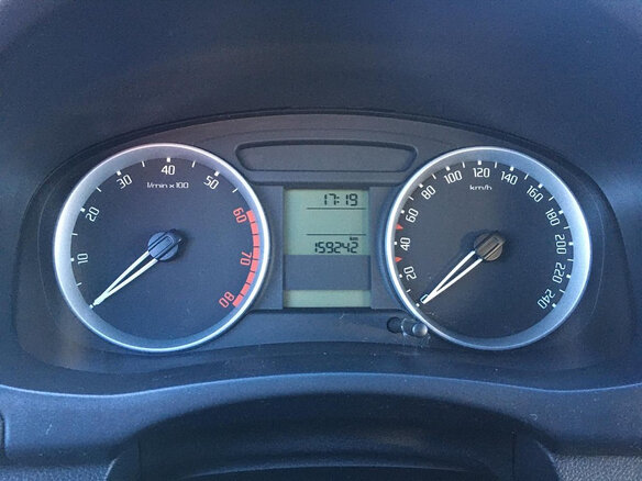 2009 Skoda Fabia II, красный - вид 11