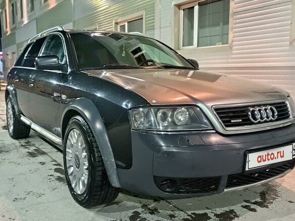 2002 Audi A6 allroad I (C5), чёрный, 998000 рублей