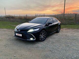 2021 Toyota Camry VIII (XV70) Рестайлинг, чёрный, 3600000 рублей, вид 5