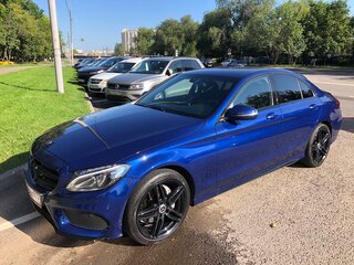 2015 Mercedes-Benz C-Класс 200 IV (W205), синий, 3000000 рублей, вид 5