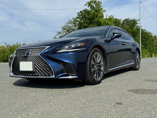 2019 Lexus LS 500h V, синий, 5200000 рублей, вид 2