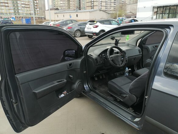 2007 Hyundai Getz I Рестайлинг, серый - вид 9