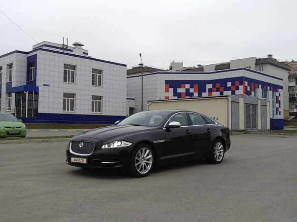 2013 Jaguar XJ IV (X351), коричневый - вид 15