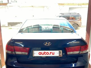 2008 Hyundai Sonata V (NF), синий, 595000 рублей, вид 4