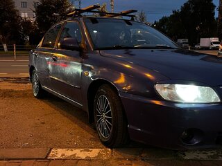 2006 Kia Spectra I Рестайлинг 2, синий, 230000 рублей, вид 3