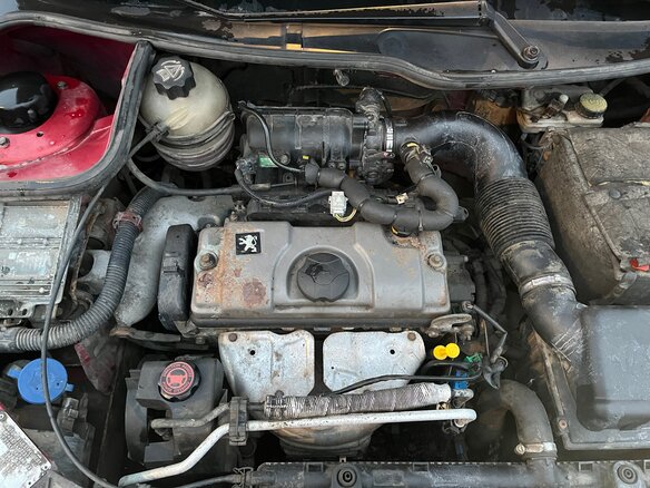 2007 Peugeot 206, красный, 290000 рублей - вид 8