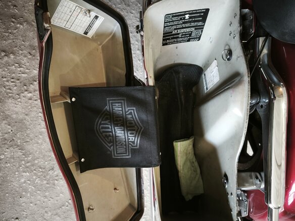 2001 Harley-Davidson Road King, красный, 810000 рублей - вид 12