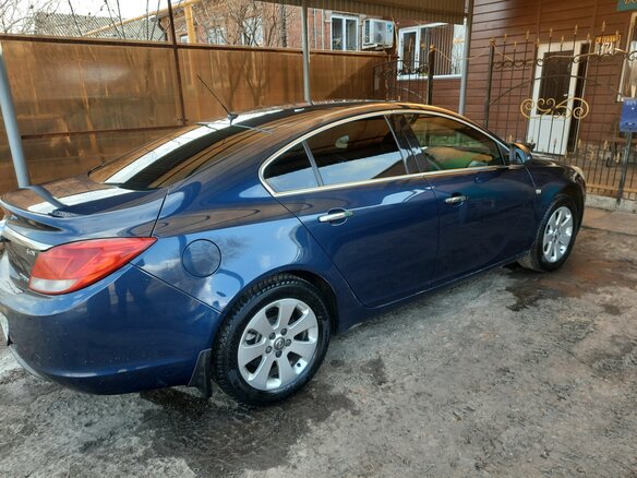 2012 Opel Insignia I, синий - вид 2