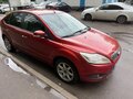2008 Ford Focus II Рестайлинг, красный, 460000 рублей - вид 5