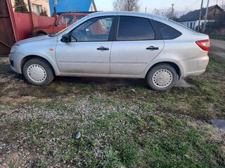 2016 Lada (ВАЗ) Granta I, серебристый, 520000 рублей, вид 4