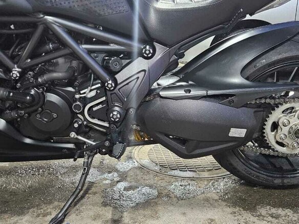 2014 Ducati Diavel, чёрный, 1130000 рублей - вид 10