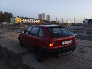 1992 Opel Astra F, красный, 150000 рублей, вид 4
