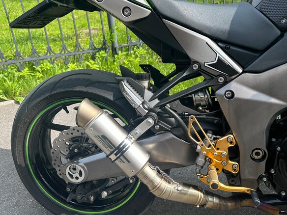 2011 Kawasaki Z 1000SX, зелёный, 700000 рублей - вид 6