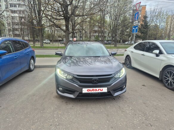 2018 Honda Civic X, серый, 1790000 рублей