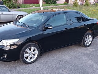 2010 Toyota Corolla X (E140, E150), чёрный, 955000 рублей, вид 3