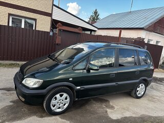2002 Opel Zafira A, зелёный, 400000 рублей, вид 4