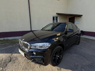 2017 BMW X6 40d II (F16), чёрный, 3850000 рублей, вид 2