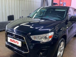 2014 Mitsubishi ASX I Рестайлинг, чёрный, 1000000 рублей, вид 1
