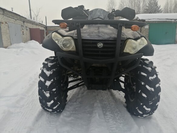 2012 CFMoto CF600-X6, серый - вид 8