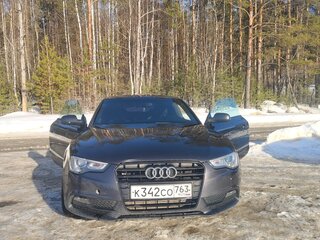 2012 Audi A5 I (8T) Рестайлинг, чёрный, 1650000 рублей, вид 1