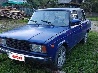 2001 Lada (ВАЗ) 2107, синий, 200000 рублей, вид 4