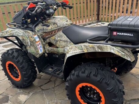 2020 Yamaha Grizzly 700, зелёный, 1250000 рублей, вид 4