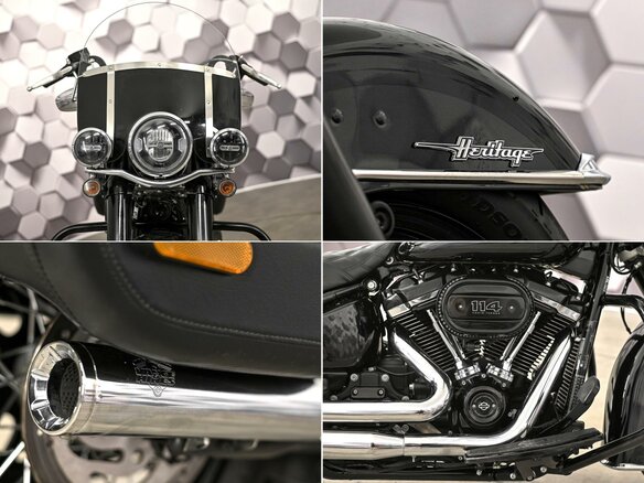 2018 Harley-Davidson Heritage, зелёный, 1377000 рублей - вид 9