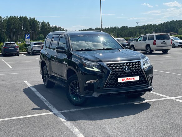 2020 Lexus GX 460 II Рестайлинг 2, чёрный, 8600000 рублей - вид 3