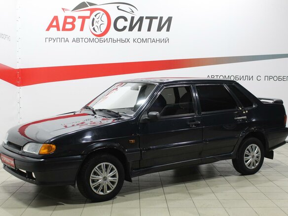 2007 Lada (ВАЗ) 2115, чёрный - вид 2