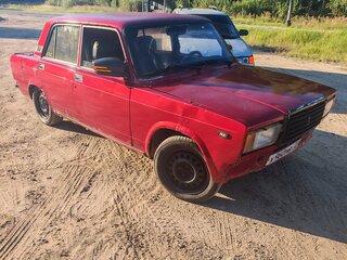 2006 Lada (ВАЗ) 2107, красный, 60000 рублей, вид 4
