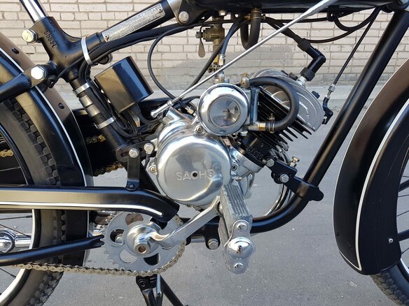 1936 Wanderer 1SP, чёрный - вид 3