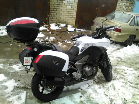 2015 Kawasaki Versys 1000, бежевый, 800000 рублей, вид 2