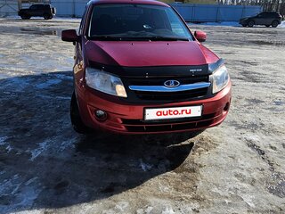 2013 Lada (ВАЗ) Granta I, красный, 380000 рублей, вид 1