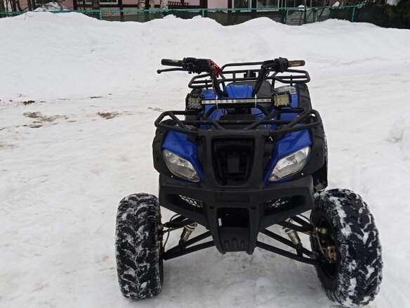 2023 Motoland ATV 200 Shark, синий, 90000 рублей