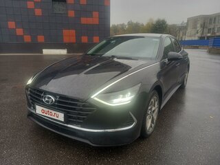2021 Hyundai Sonata VIII (DN8), чёрный, 1600000 рублей, вид 2