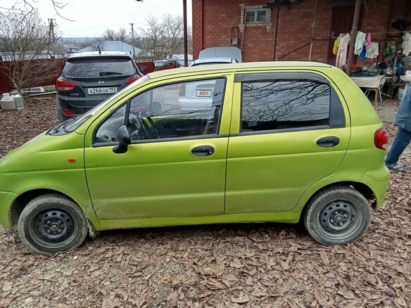 2012 Daewoo Matiz I Рестайлинг, зелёный, 315000 рублей