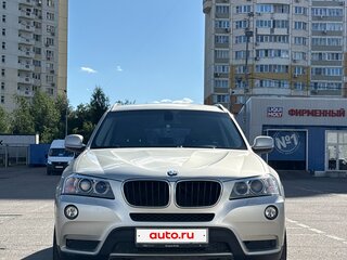 2012 BMW X3 20i xDrive II (F25), серебристый, 1630000 рублей, вид 2