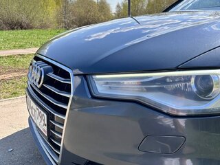 2015 Audi A6 IV (C7) Рестайлинг, серый, 1850000 рублей, вид 1