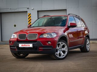 2008 BMW X5 3.0d II (E70), красный, 1740000 рублей, вид 1