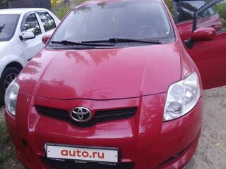 2007 Toyota Auris I, красный, 680000 рублей, вид 1