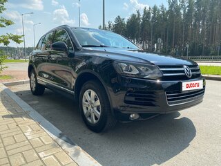 2011 Volkswagen Touareg II, чёрный, 1650000 рублей, вид 1