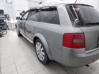 2002 Audi A6 allroad I (C5), серебристый, 550000 рублей, вид 3