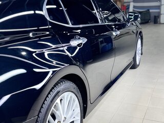 2018 Toyota Camry VIII (XV70), чёрный, 3200000 рублей, вид 4