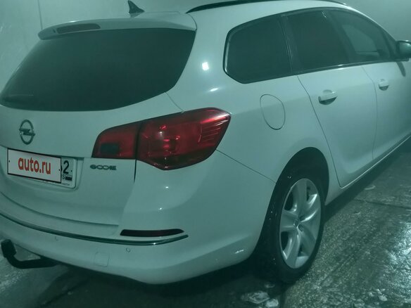 2013 Opel Astra J Рестайлинг, белый, 850000 рублей - вид 7