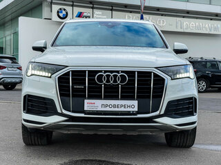 2020 Audi Q7 45 TDI II (4M) Рестайлинг, белый, 5795000 рублей, вид 2