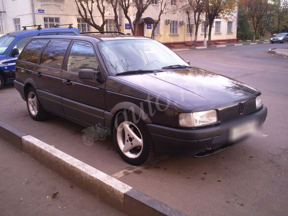 1991 Volkswagen Passat B3, чёрный